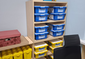 zajęcia lego w sali sensorycznej